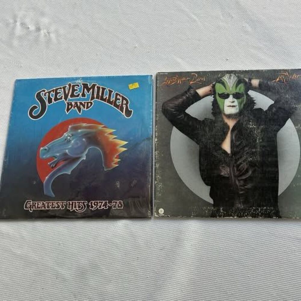 Steve Miller Band Greatest Hits, book of dreams, The Joker Vintage Record Albums